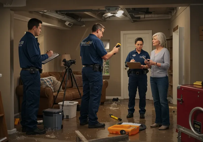 Water Damage Assessment and Insurance Documentation process in League City, TX