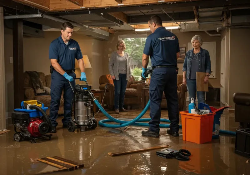 Basement Water Extraction and Removal Techniques process in League City, TX